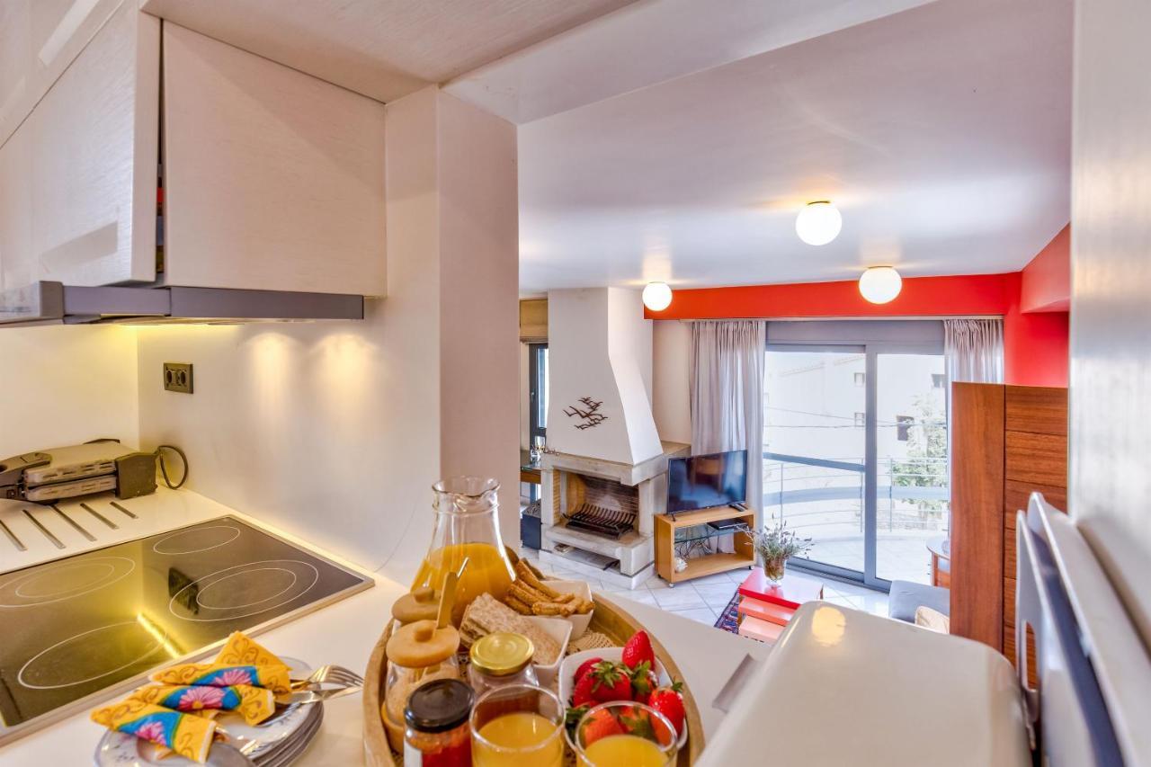 Monemvasia Modern Flat With Panoramic Sea View Eksteriør billede