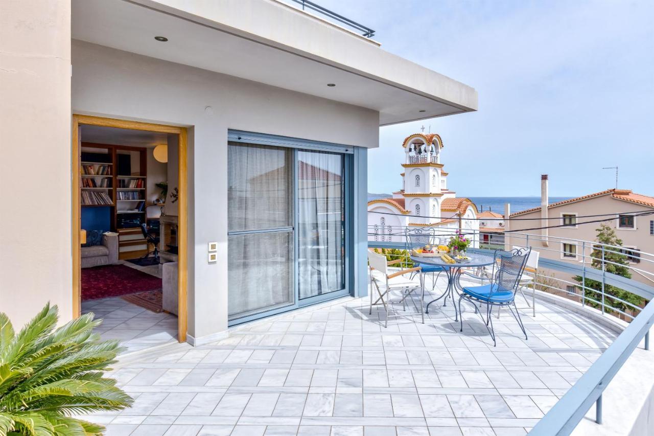 Monemvasia Modern Flat With Panoramic Sea View Eksteriør billede