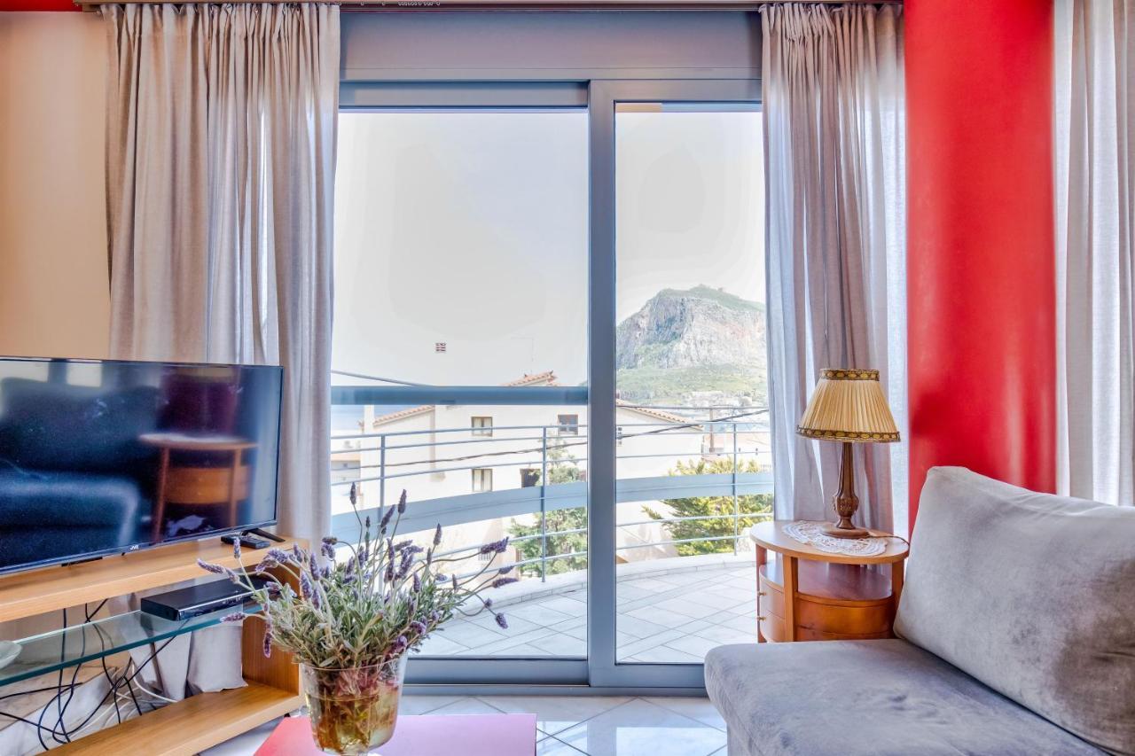 Monemvasia Modern Flat With Panoramic Sea View Eksteriør billede